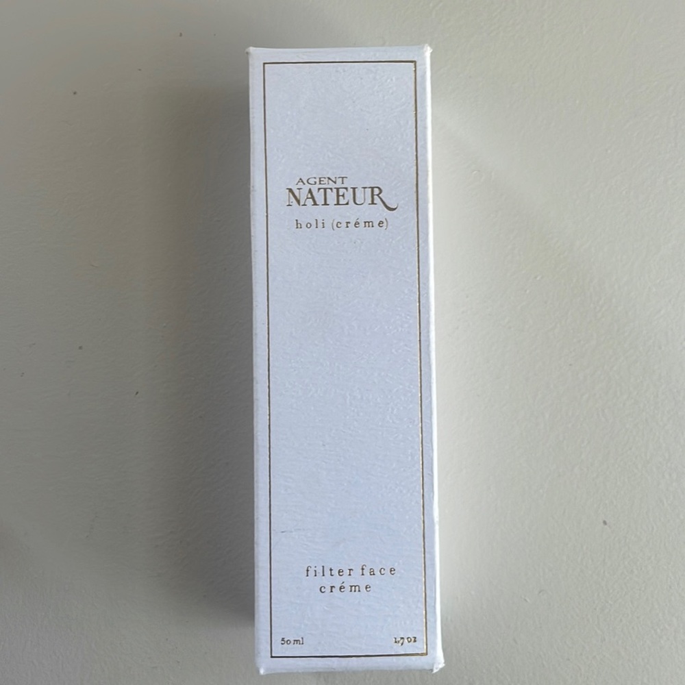 Agent nateur filter face cream
